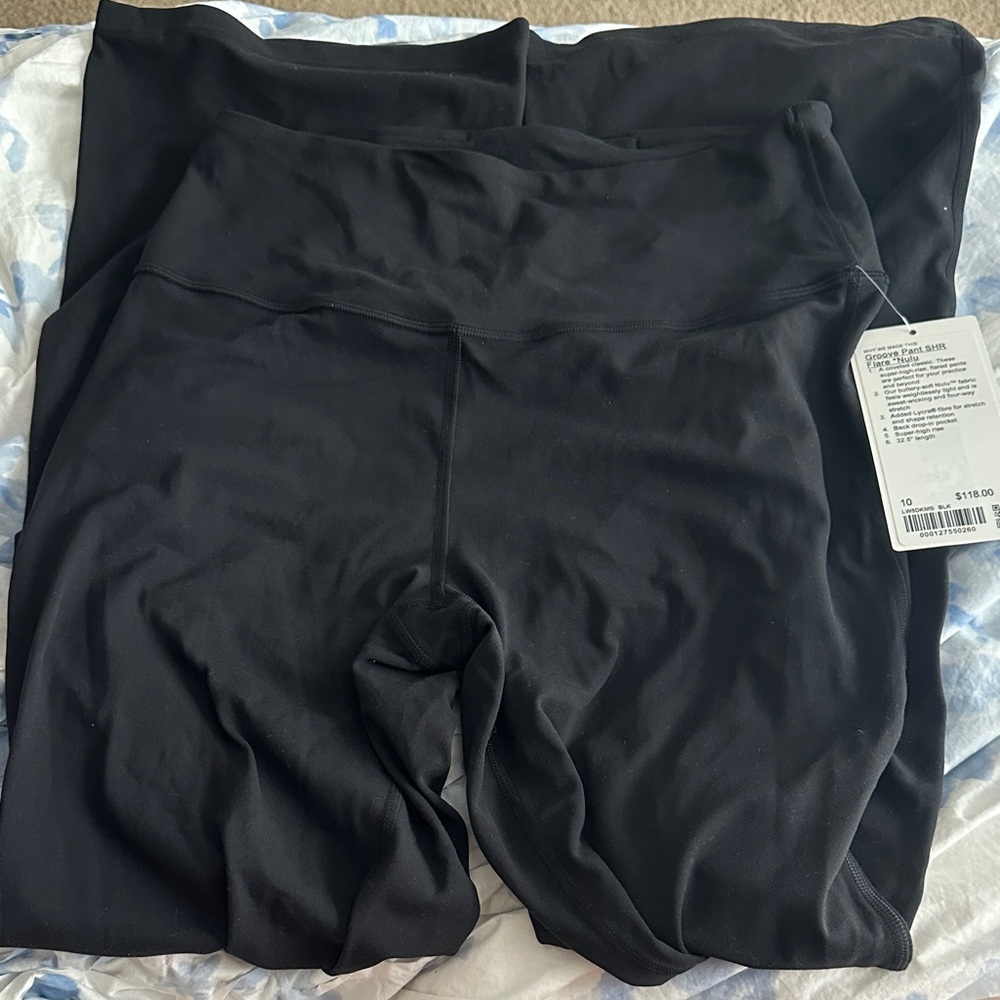 lululemon athletica Midnight Black flare Leggings